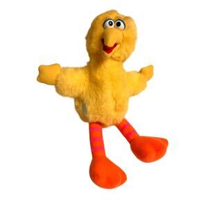 Vintage Big Bird Plush 13" Playskool Sesame Street 1986 70205‎